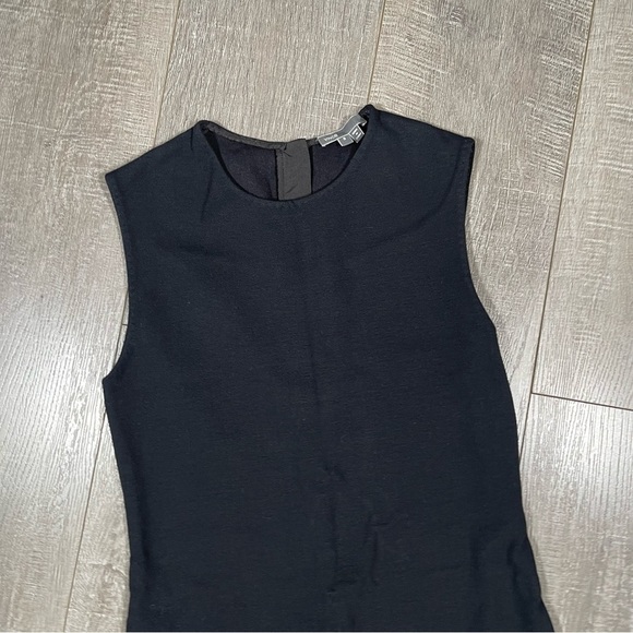 VINCE MIDI Dress Black Size S - Picture 2 of 8